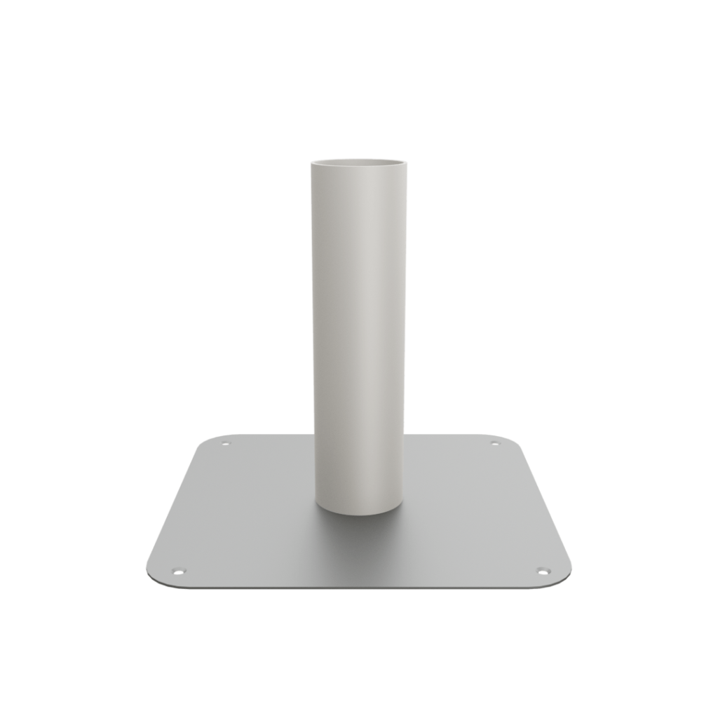 Dakdoorvoer enkelwandig met harde plakplaat