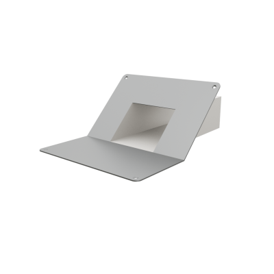 Side drainage duct 45-90° with solid adhesive sheet