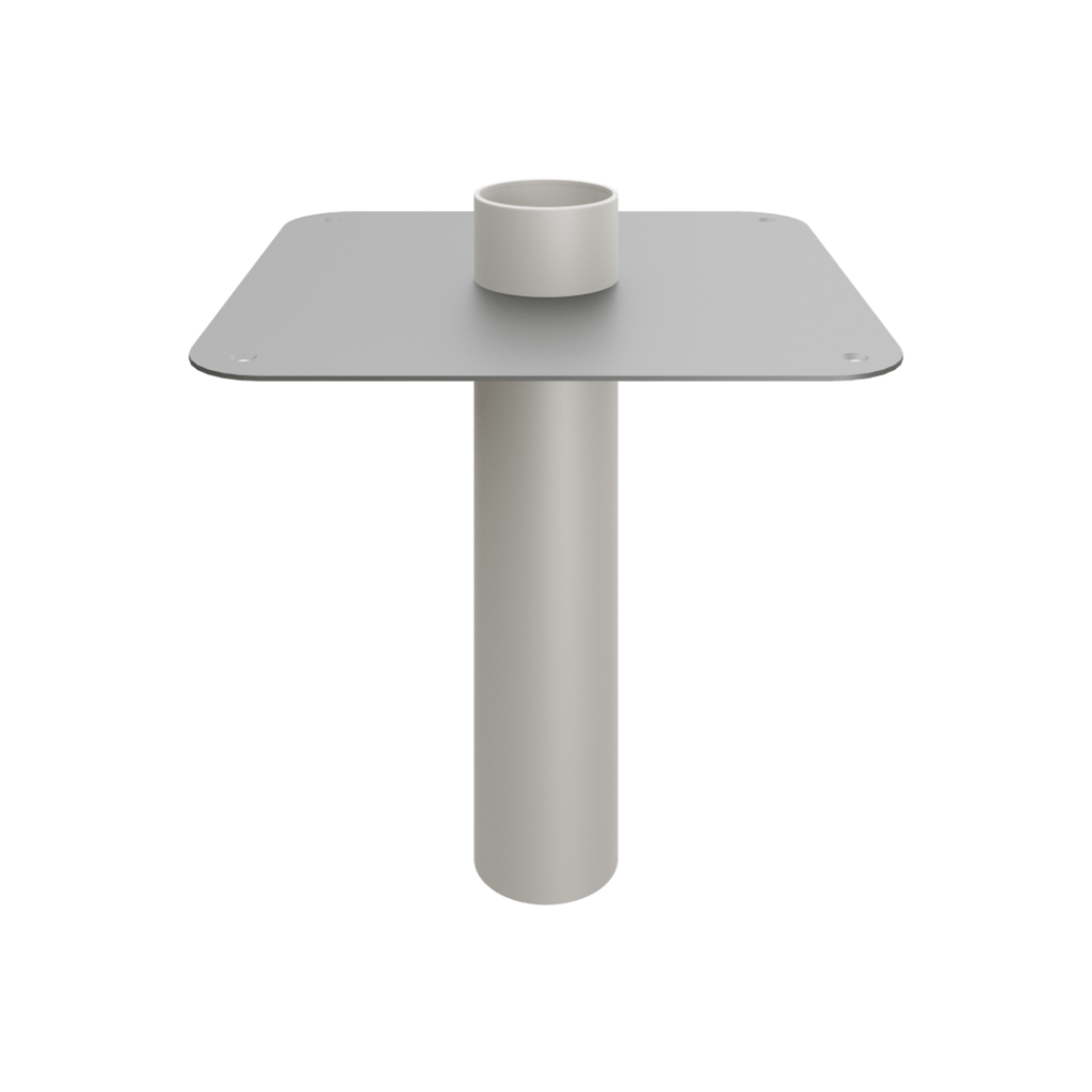 Emergency overflow system with solid adhesive sheet