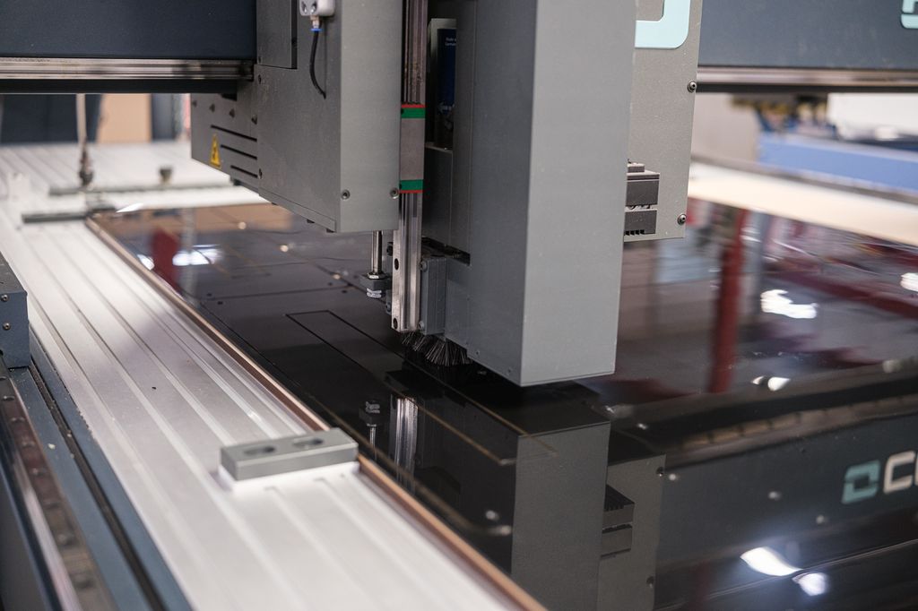 Ontlucht met harde plakplaat