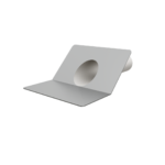 Zijafvoer rond 45°-90º met plakplaat